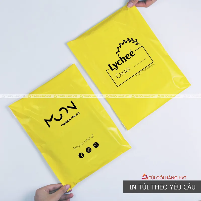 Sử dụng túi gói hàng để đảm bảo chất lượng hàng hóa và thuận tiện vận chuyển