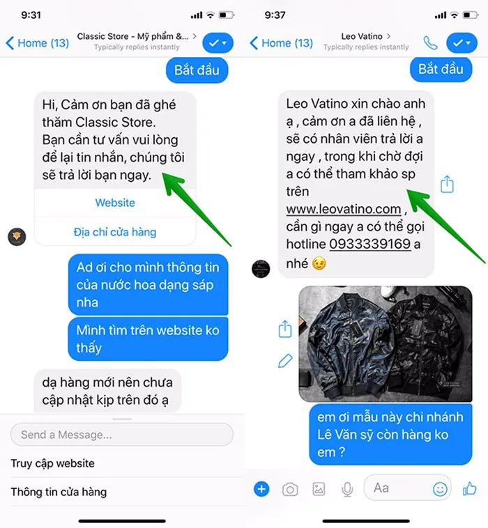 tư vấn sứ dụng chat bot