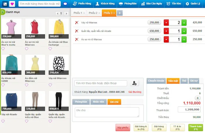 Phần mềm quản lý bán hàng online