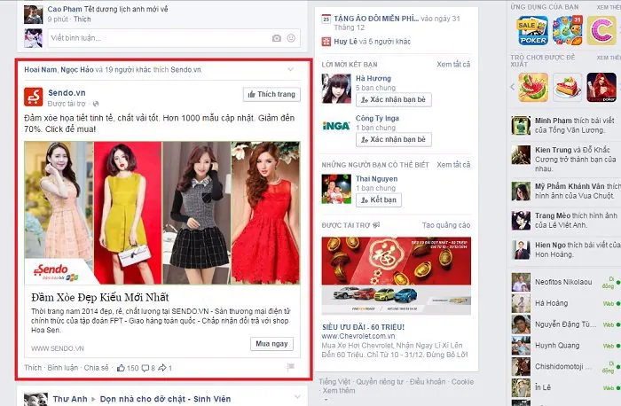 Quảng cáo Page Likes
