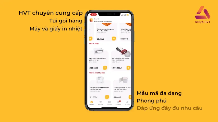 HVT cung cấp các sản phẩm hỗ trợ đóng gói cho người bán