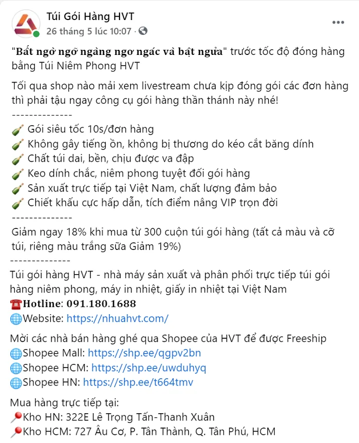nổi bật giá trị thu hút khách hàng của sản phẩm