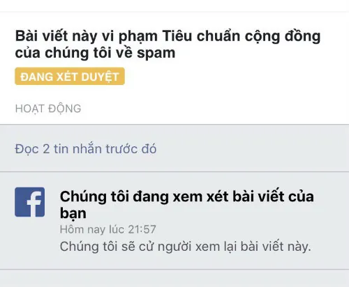 nắm bắt các tiêu chuẩn cộng đồng của facebook