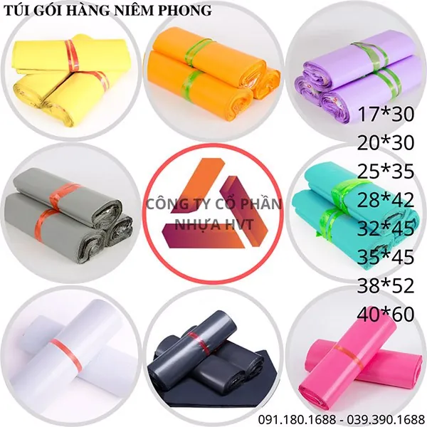 tất cả các size túi niêm phong