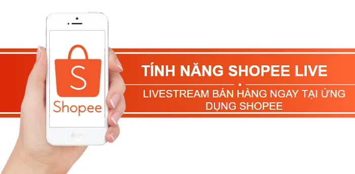 tính năng shopee live trên shopee