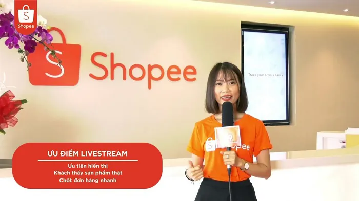 Livestream trên shopee với rất nhiều ưu điểm