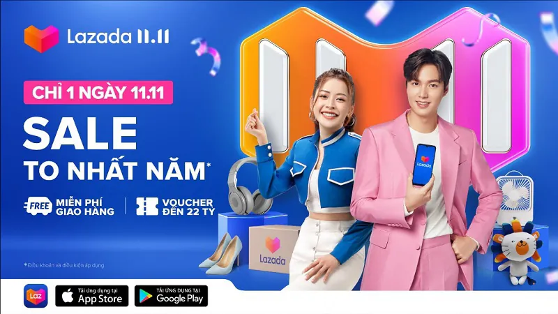 các chương trình sale khi bán hàng lazada