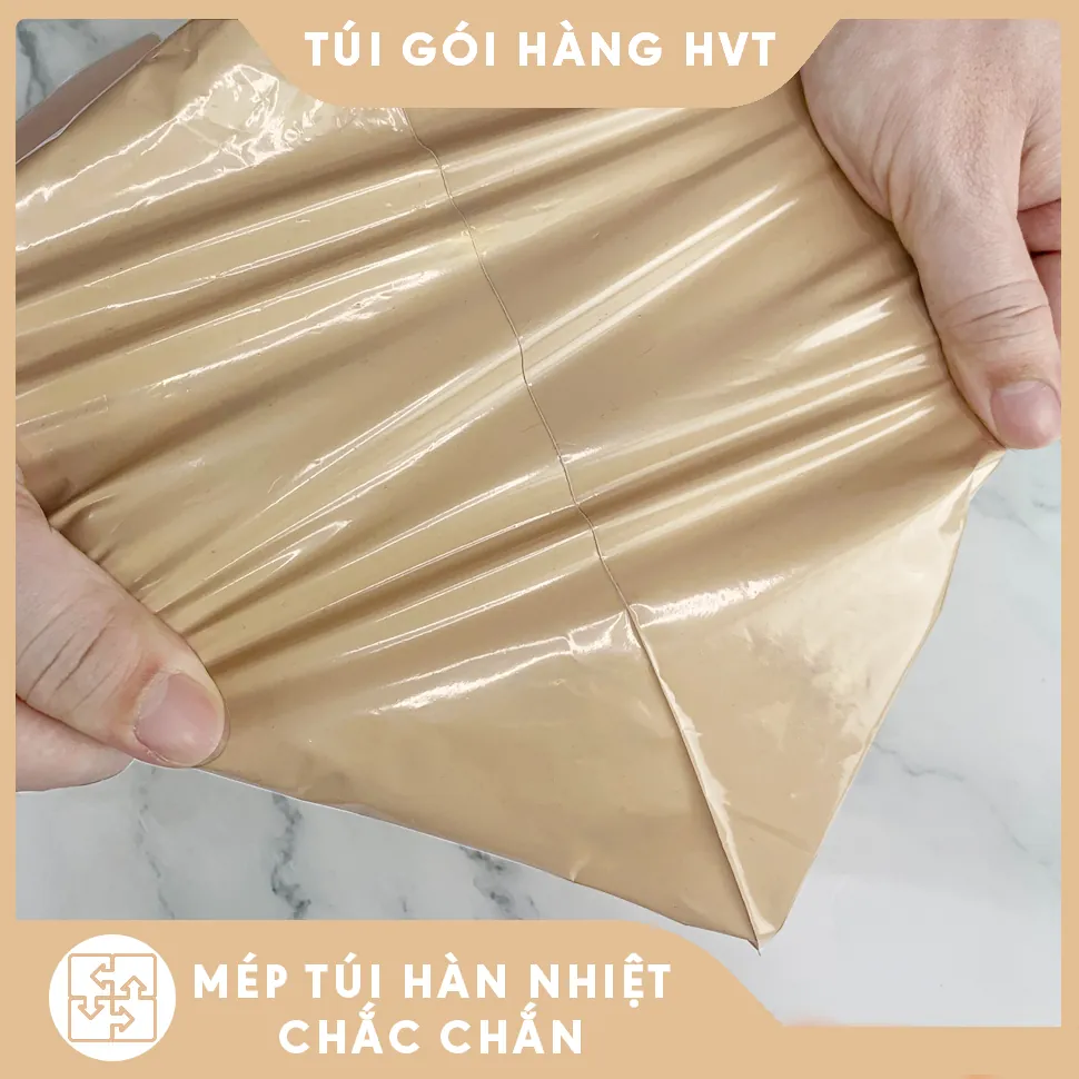 Túi gói hàng trà sữa mép hàn nhiệt chắc chắn