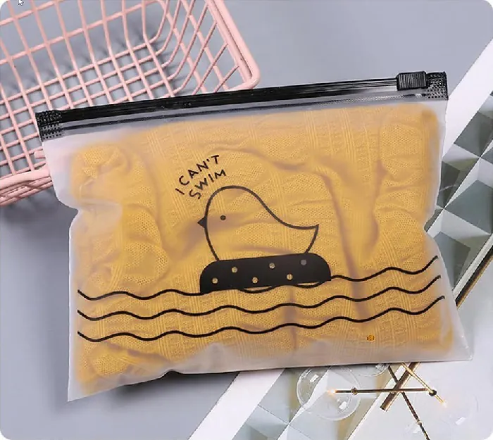 túi zipper in logo thương hiệu riêng
