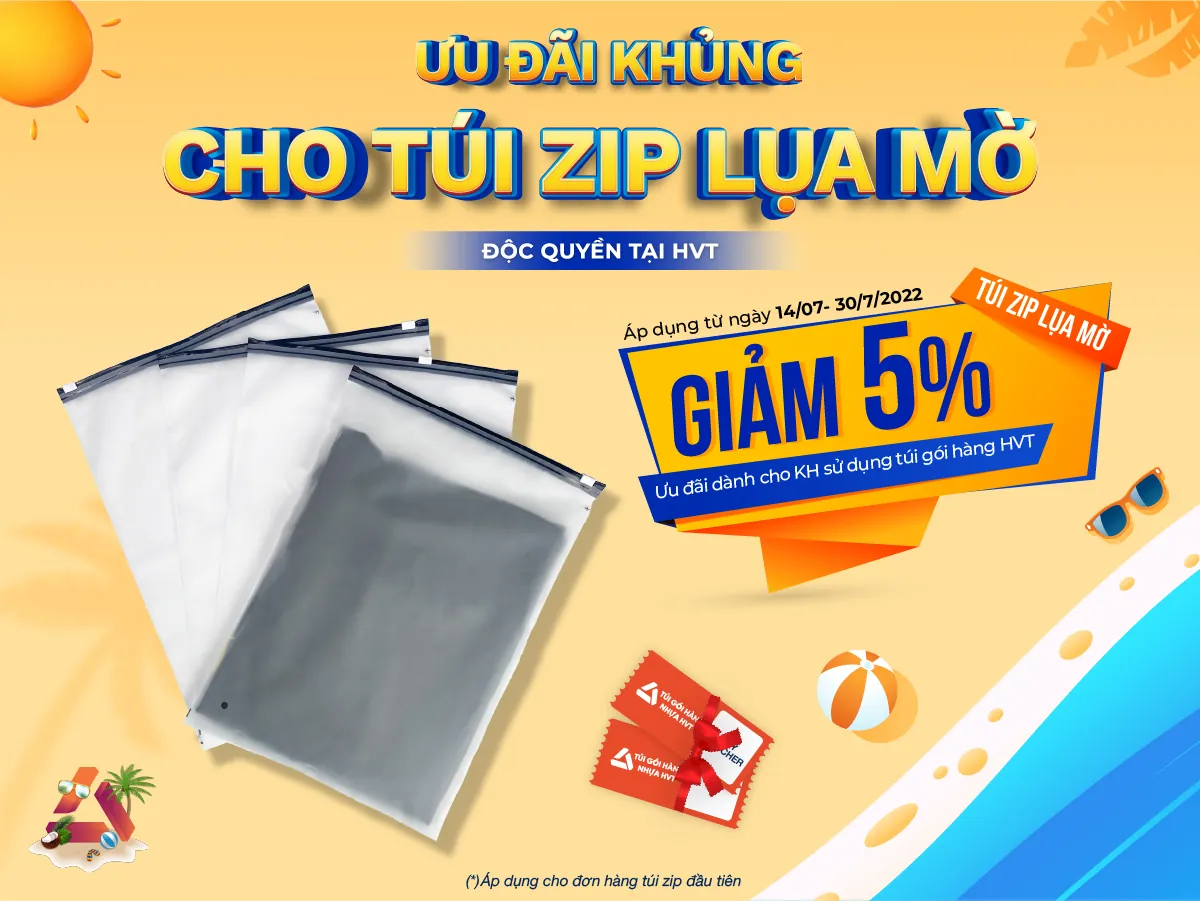 Túi zip lụa mờ cao cấp giảm giá