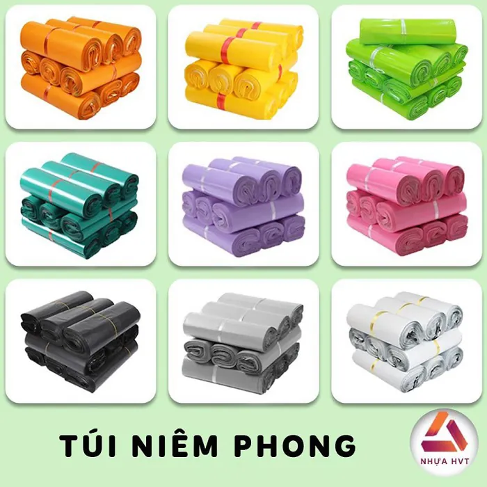 9 màu túi niêm phong