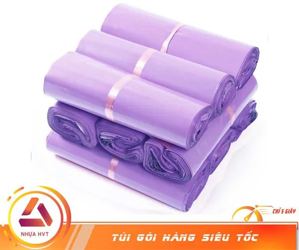 Túi niêm phong màu tím