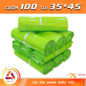 Túi đóng hàng COD - Xanh Neon - Size 35*45