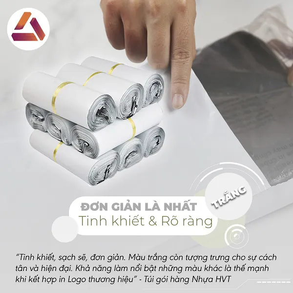 Túi gói hàng dán miệng