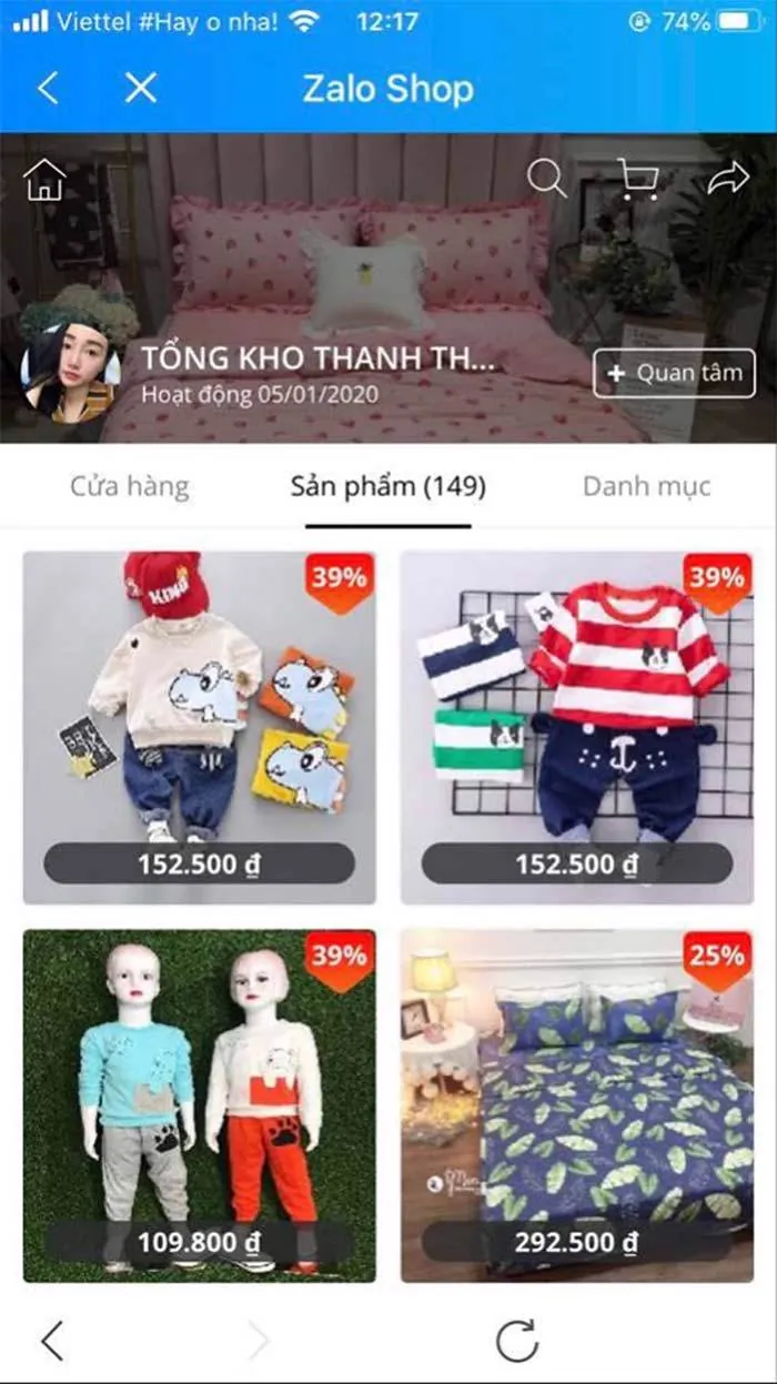 cách bán quần áo trẻ em online hiệu quả trên zalo
