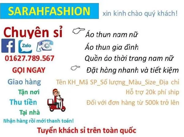 ship quần áo online bán sỉ