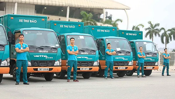 Đội ngũ nhân viên giao hàng của Viettel Post rộng khắp các tỉnh thành