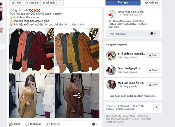hình ảnh áo giới thiệu bán hàng