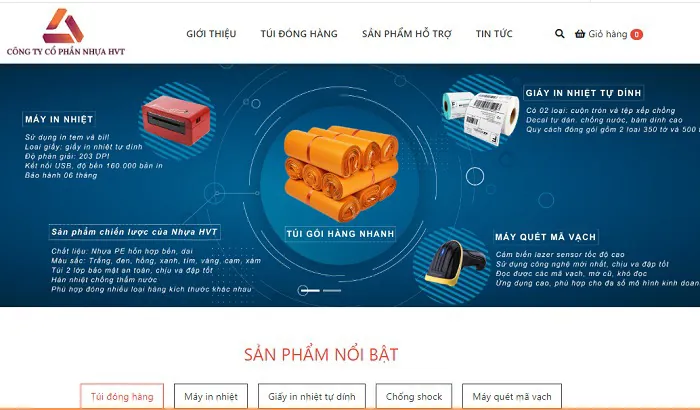 Website bán túi niêm phong