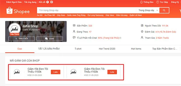 khuyến mại shopee