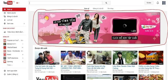 Chiến lược quảng cáo youtube