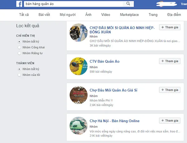 Bí quyết bán quần áo online trên facebook