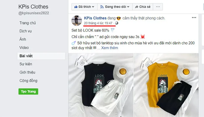 thời gian online nhiều của khách hàng mục tiêu