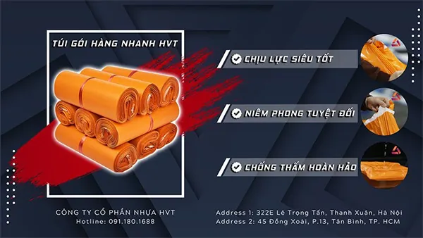 túi niêm phong cam