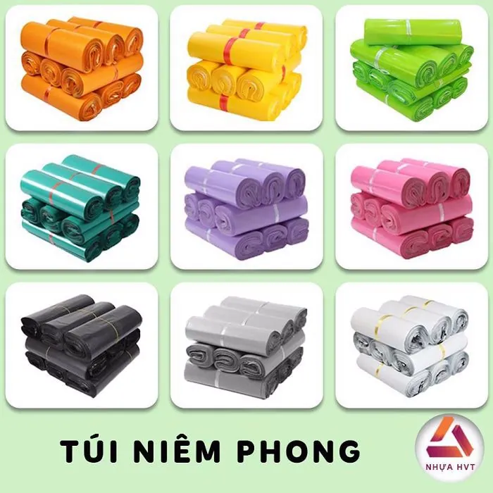 Túi dán miệng 9 màu sắc