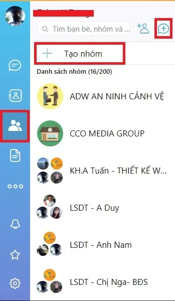 Cách tạo nhóm zalo bán hàng