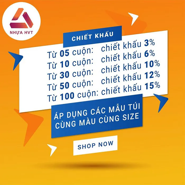 Chính sách chiết khấu hấp dẫn tại nhựa HVT