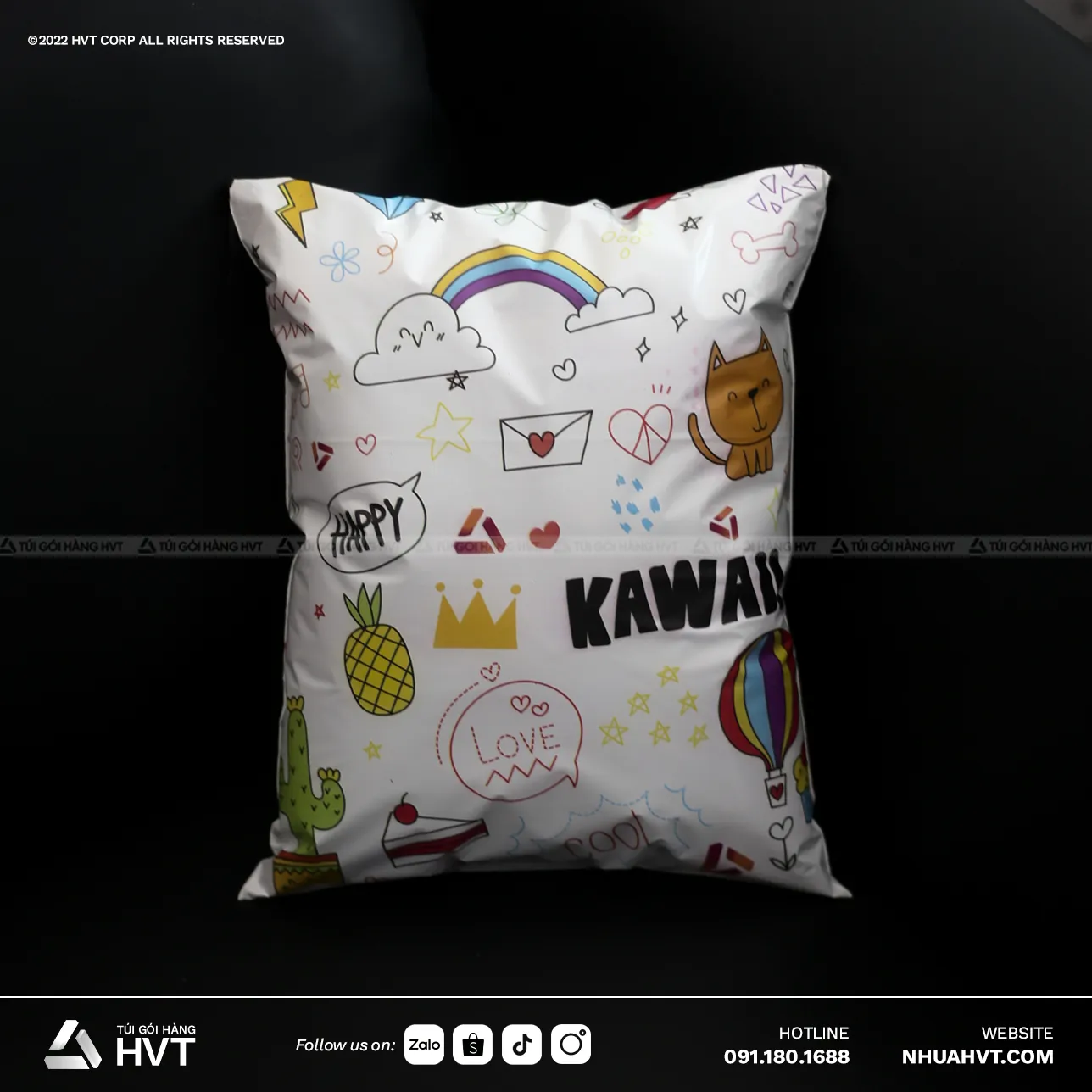 túi gói hàng in logo thương hiệu
