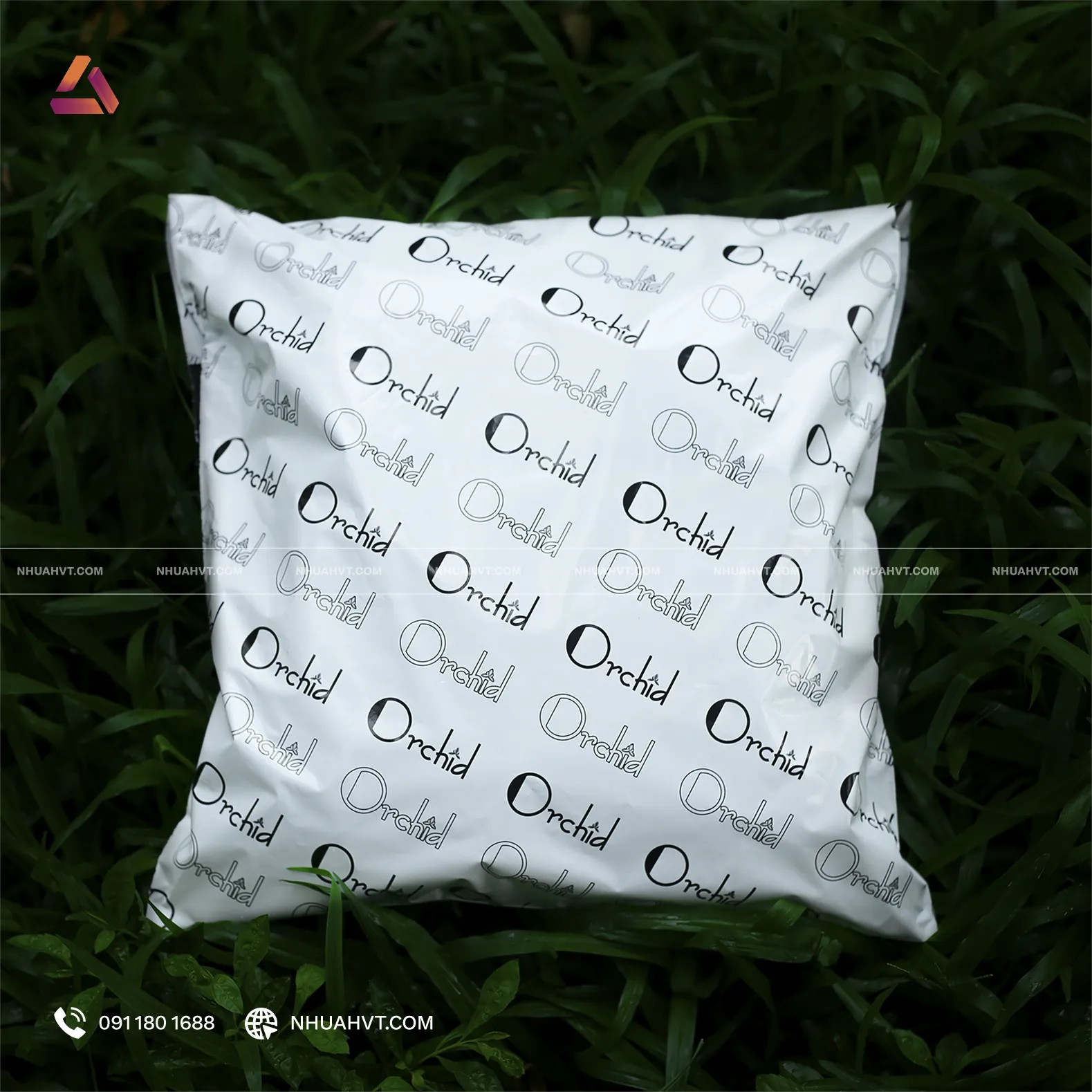 Túi gói hàng in logo thương hiệu Orchid