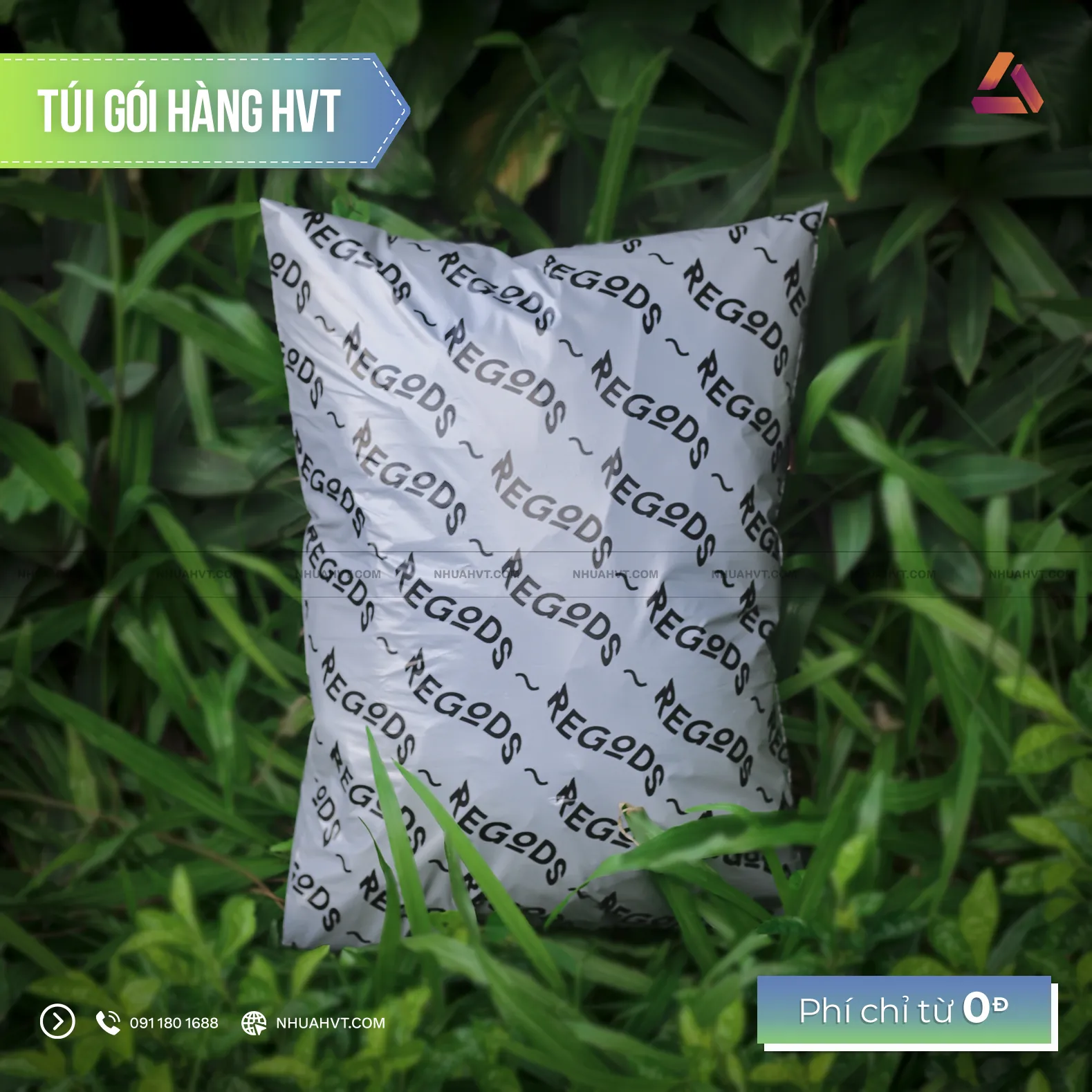 túi gói hàng in logo riêng của REGODS
