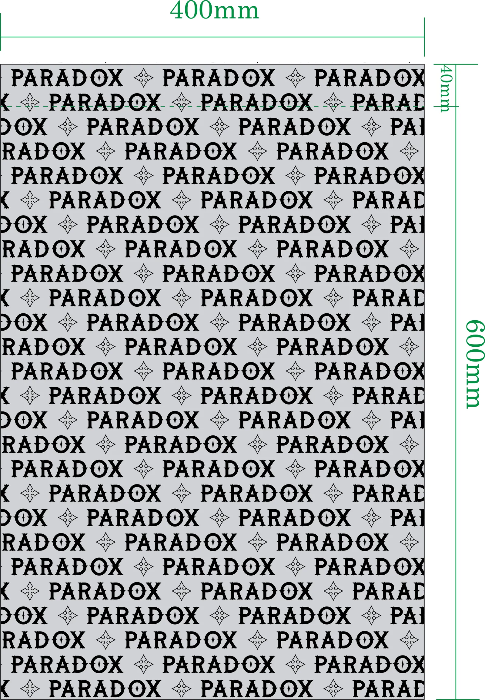 thiết kế túi gói hàng in logo của Paradox