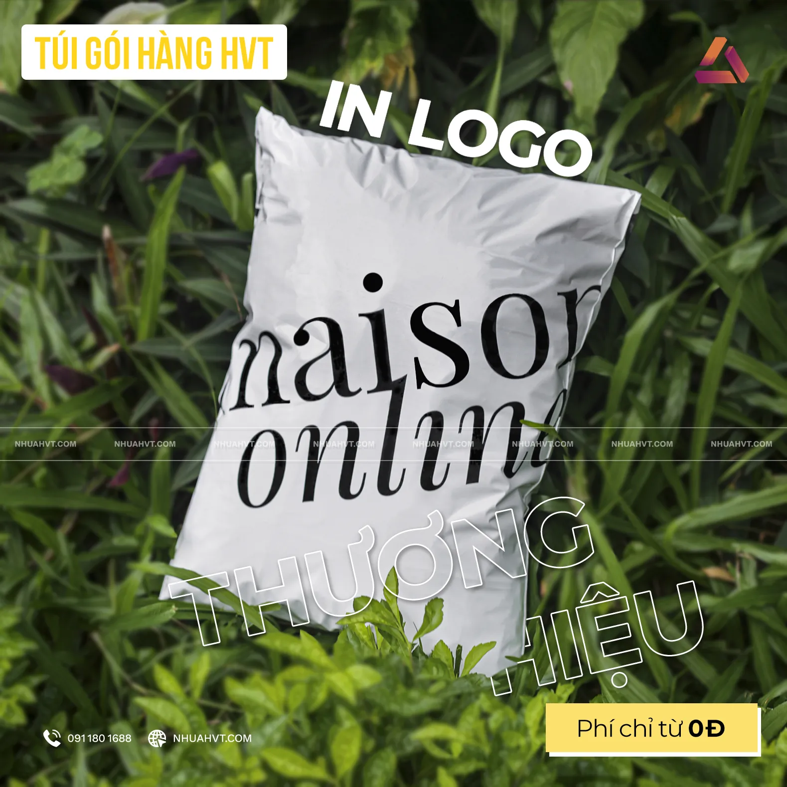 túi gói hàng in logo thương hiệu