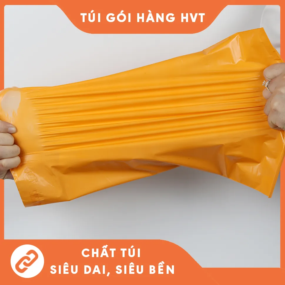 túi gói hàng màu cam