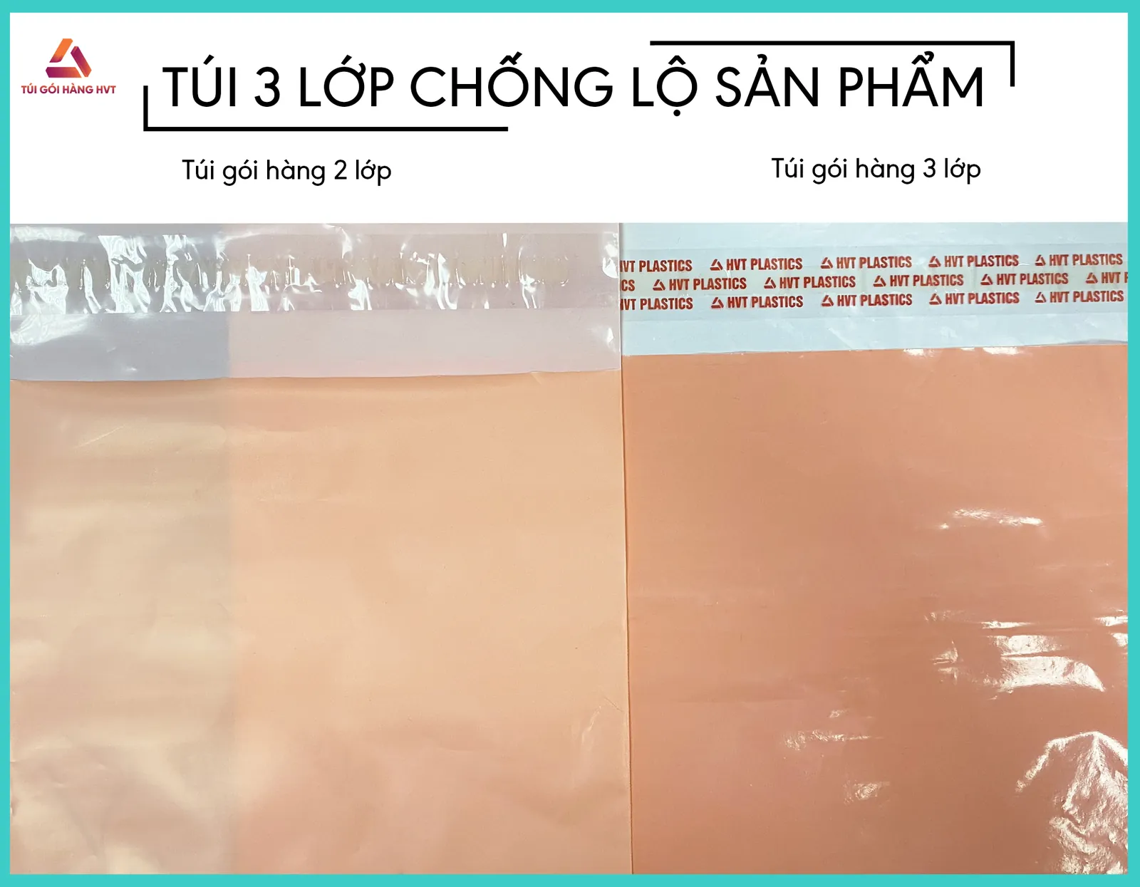 túi gói hàng 2 lớp và 3 lớp