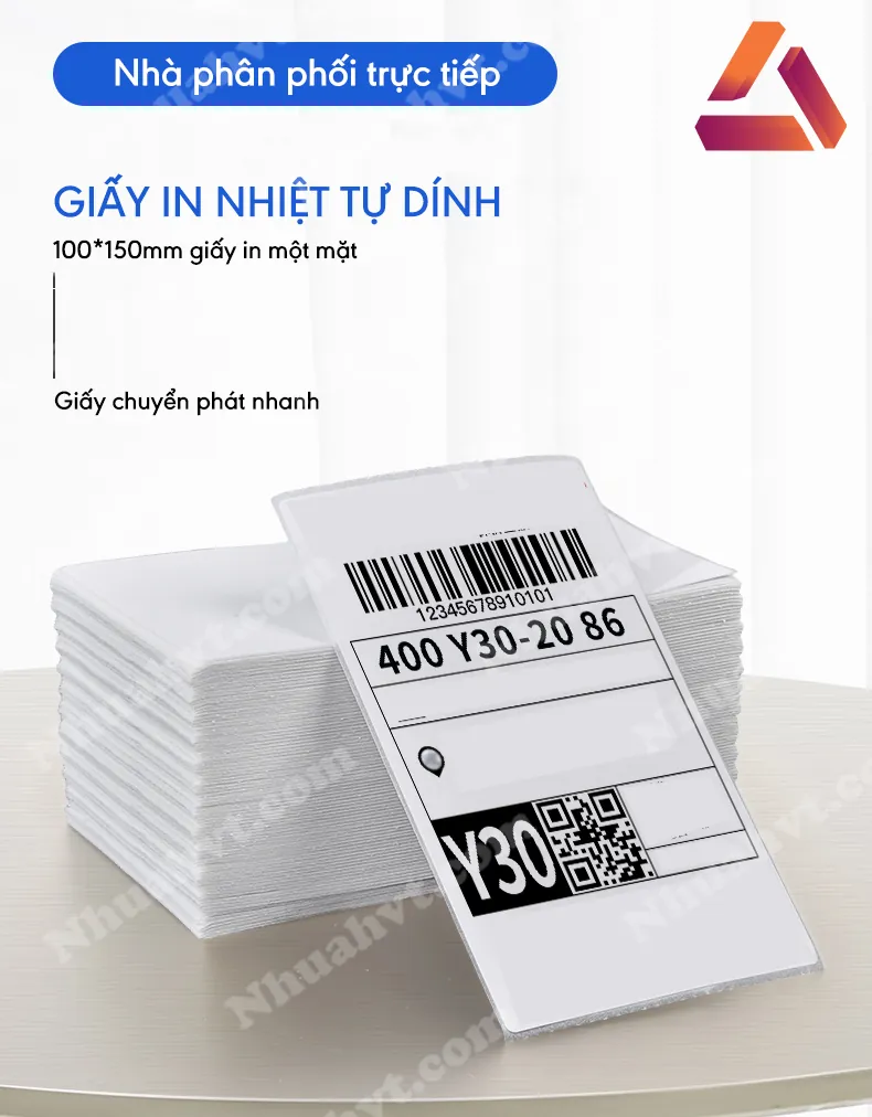 Giấy in nhiệt tự dính