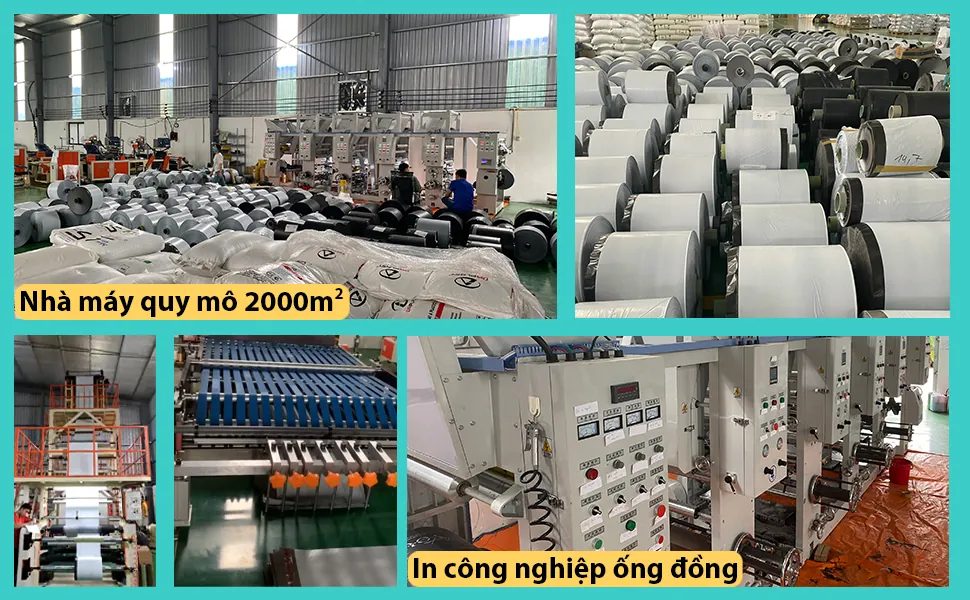 túi zip mờ HVT sản xuất tại Việt Nam