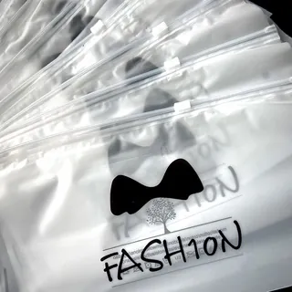 Túi zip đựng kéo khóa in logo
